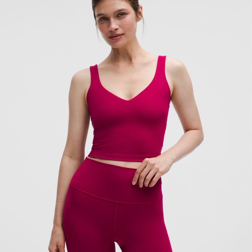 Lululemon Align Tank NWT Size 10 Berry Rumble A/B